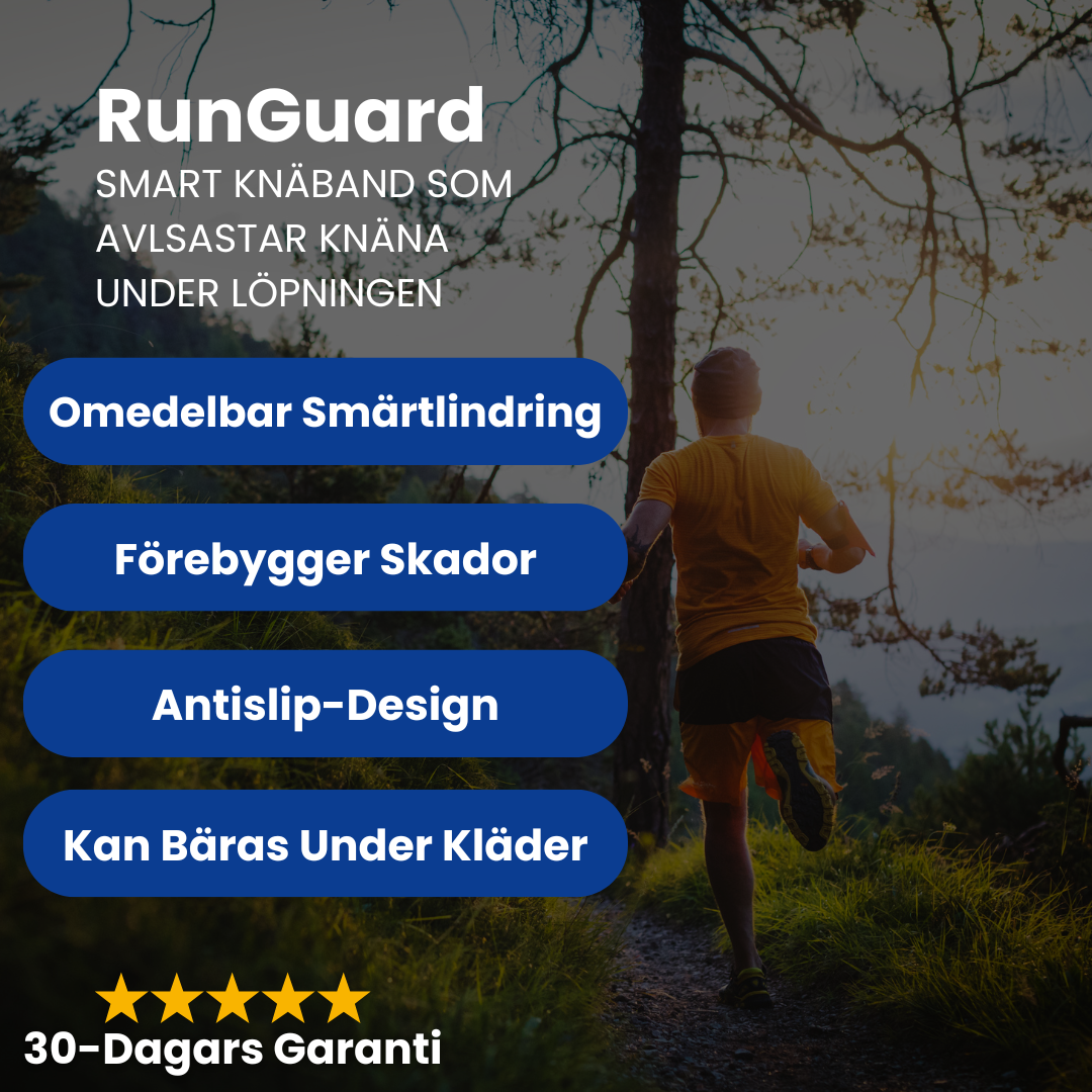 RunGuard™ - Ingen mer löparsmärta